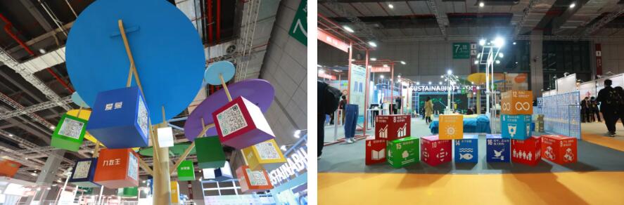 再添新绿!可持续创新专区用“一棵树”打开纺织服装品牌的碳足迹测算成果