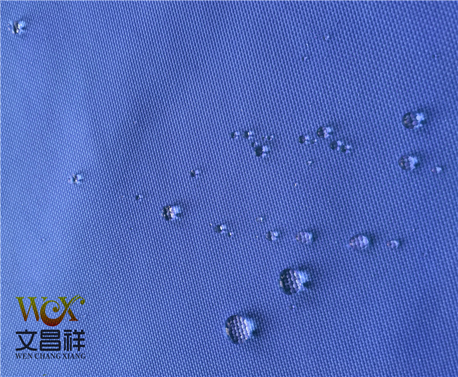 检测防水面料过程
