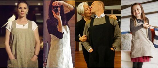 亚麻面料梦想家（三十九）：怎样挑选舒适的亚麻围裙