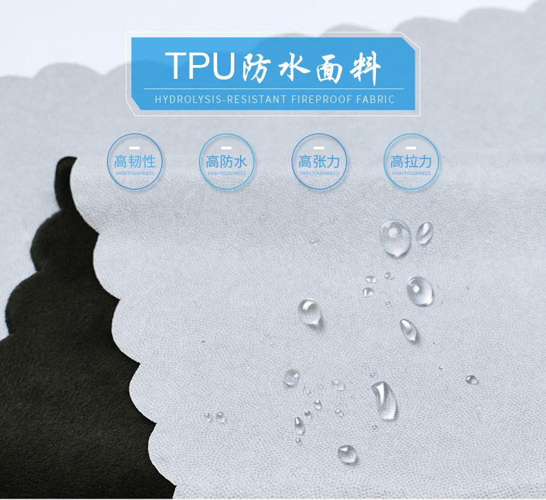 TPU复合银狐绒面料